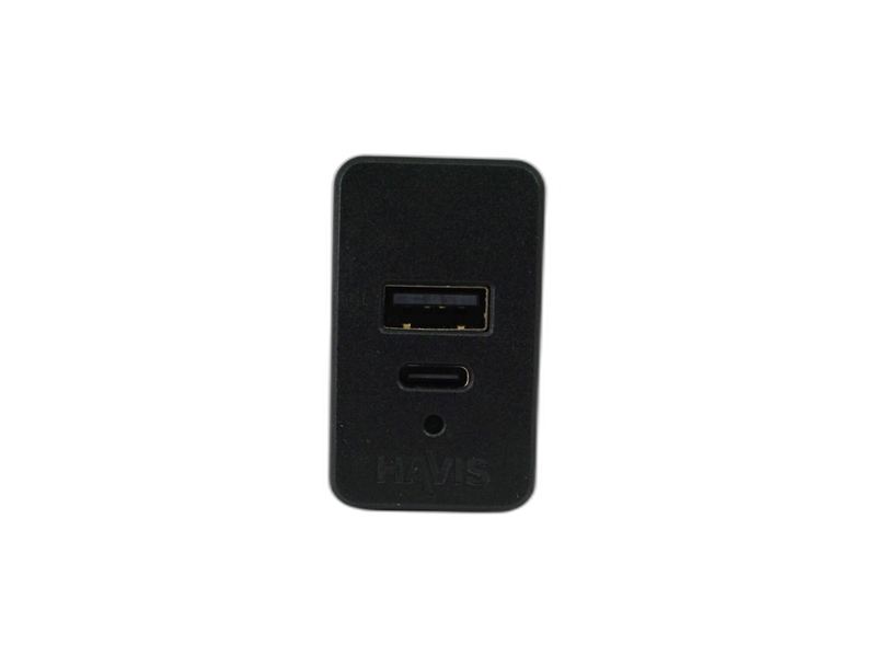 USB-C & USB Type A Dual Port Charger