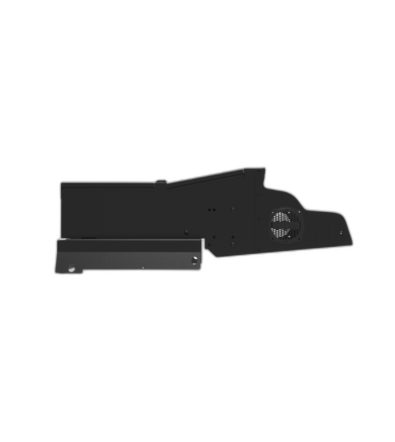 Vehicle-Specific 22″ Angled Console for 2025 Chevrolet Tahoe Police Pursuit Vehicle