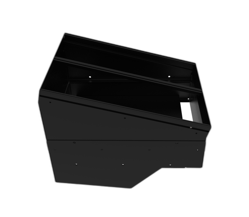 Vehicle-Specific 23″ Double Width Console for 2004-2025 Freightliner with 46″ of Enclosed Space