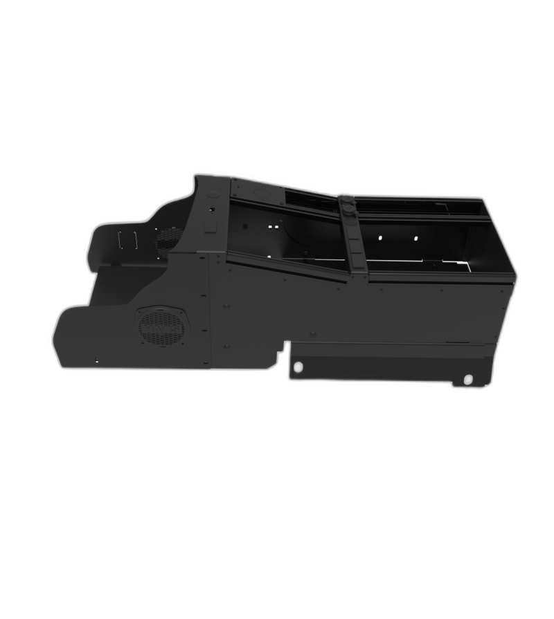 Vehicle-Specific 22″ Wide Angled Console for 2025 Chevrolet Tahoe Police Pursuit Vehicle