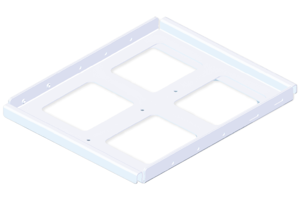 QUATRA Coverage Unit Ceiling Mount Accessory White