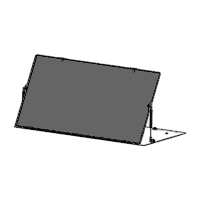 Command Post Accessory, 31″ W x 16″ L Whiteboard Module with Magnetic Steel-back