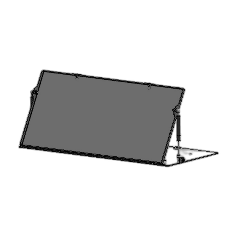 Command Post Accessory, 27″ W x 12″ L Whiteboard Module with Magnetic Steel-back
