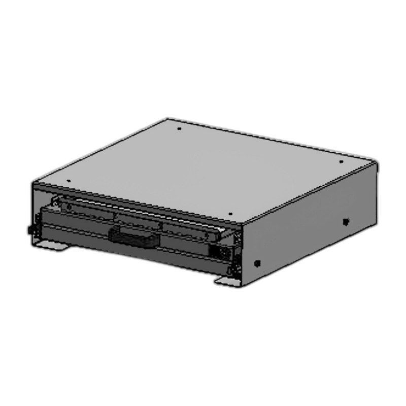 Command Post Module 22″ W x 22″ L x 6″ H; Single Whiteboard