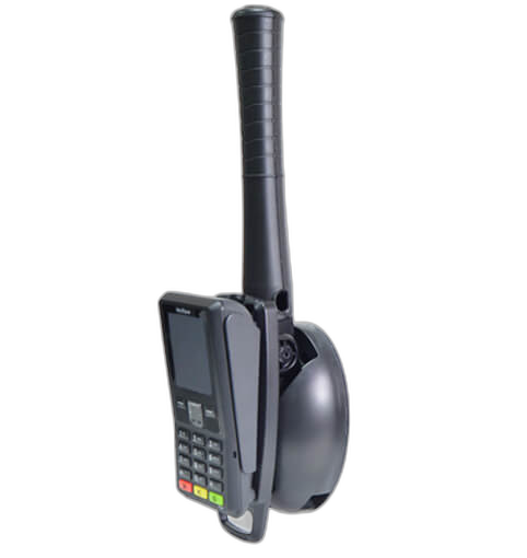 FlexiPole Drive Thru Handle Wall Mount & Plinth Bracket for Payment Terminals