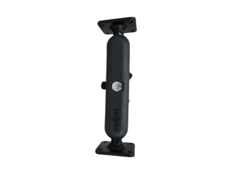 Dual Ball Mount with 1.00″ Knob-Style Long Housing & Two Standard AMPS Plates