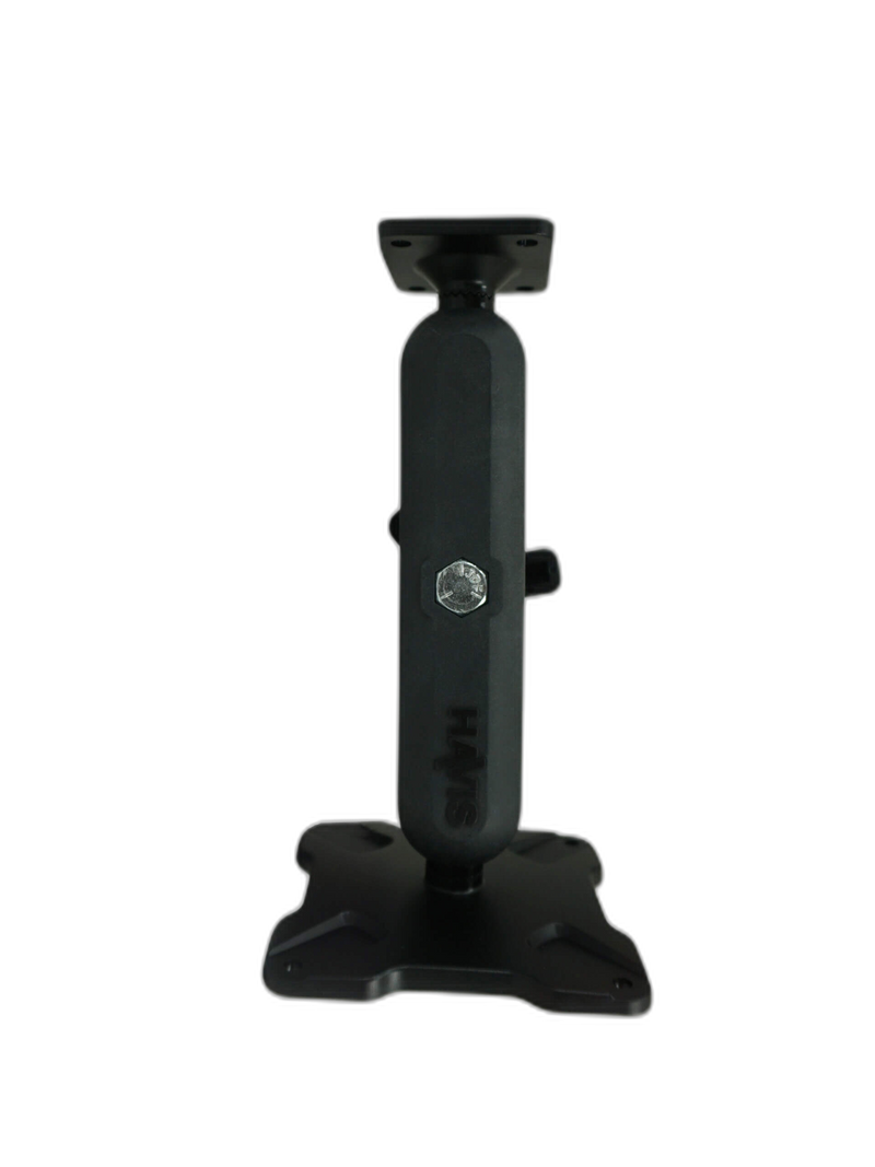 Dual Ball Mount with 1.00″ Knob-Style Long Housing, One Standard AMPS Plate & One Standard VESA 75 Plate