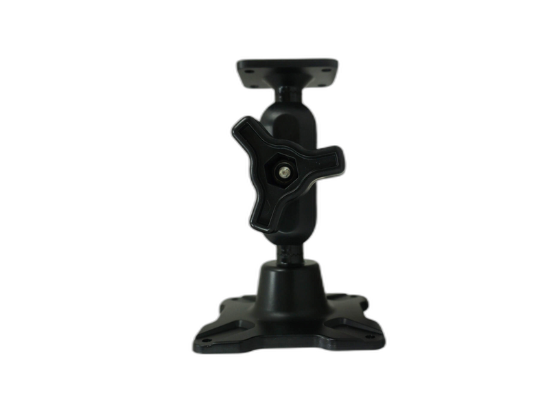 Dual Ball Mount with 1.00″ Knob-Style Standard Housing, One Standard AMPS Plate & One Long VESA 75Plate