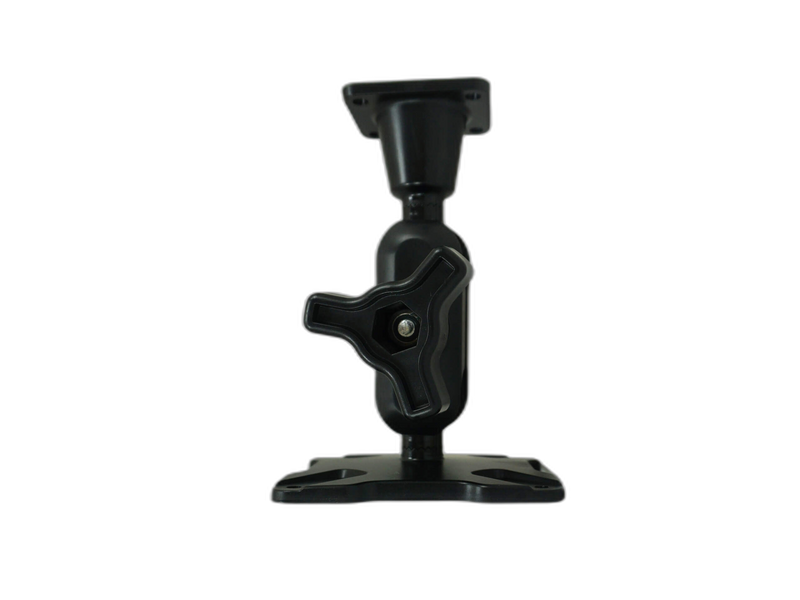 Dual Ball Mount with 1.00″ Knob-Style Standard Housing, One Long AMPS Plate & One Standard VESA 75 Plate
