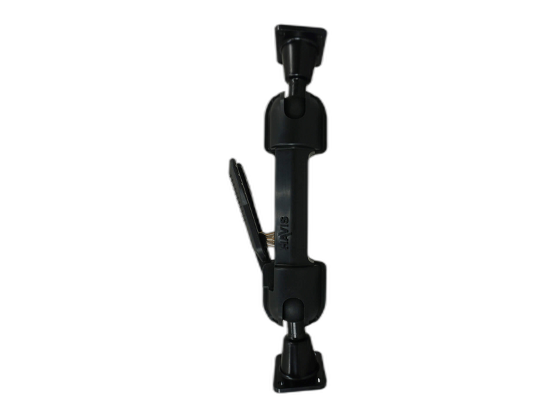 Dual Ball Mount with 1.50″ Clamp-Style Long Housing & Two Long AMPS Plates