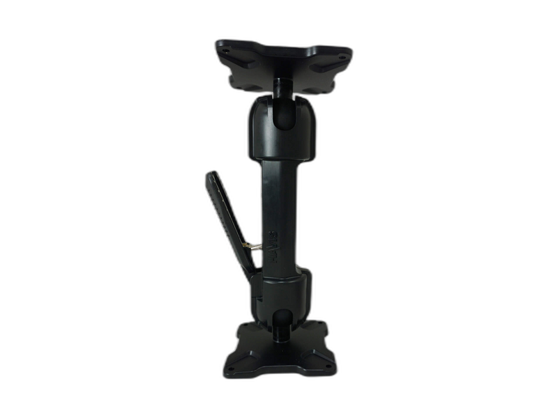 Dual Ball Mount with 1.50″ Clamp-Style Long Housing & Two Standard VESA 75 Plates