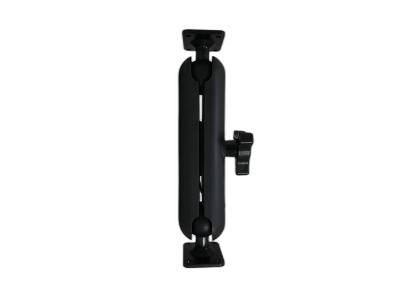 Dual Ball Mount with 1.50″ Knob-Style Long Housing & Two Standard AMPS Plates