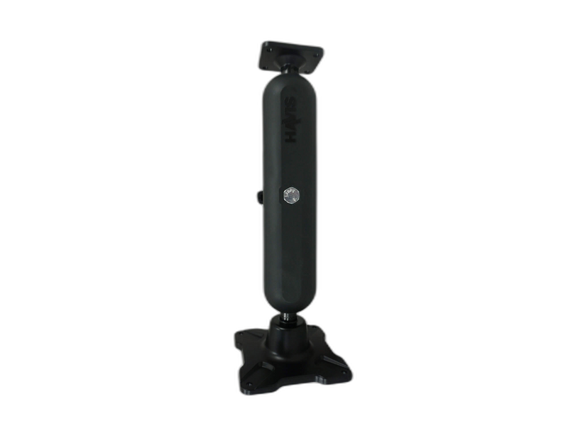 Dual Ball Mount with 1.50″ Knob-Style Long Housing, One Standard AMPS Plate & One Long VESA 75 Plate