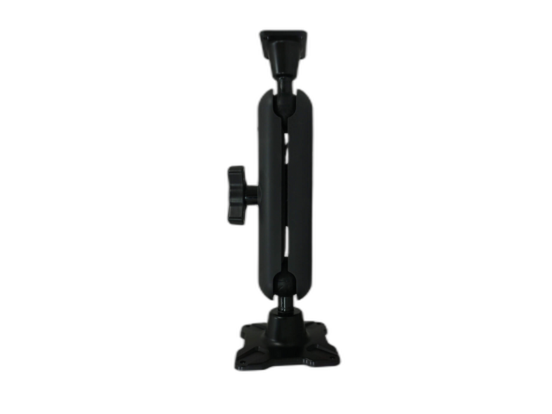 Dual Ball Mount with 1.50″ Knob-Style Long Housing, One Long AMPS Plate & One Long VESA 75 Plate