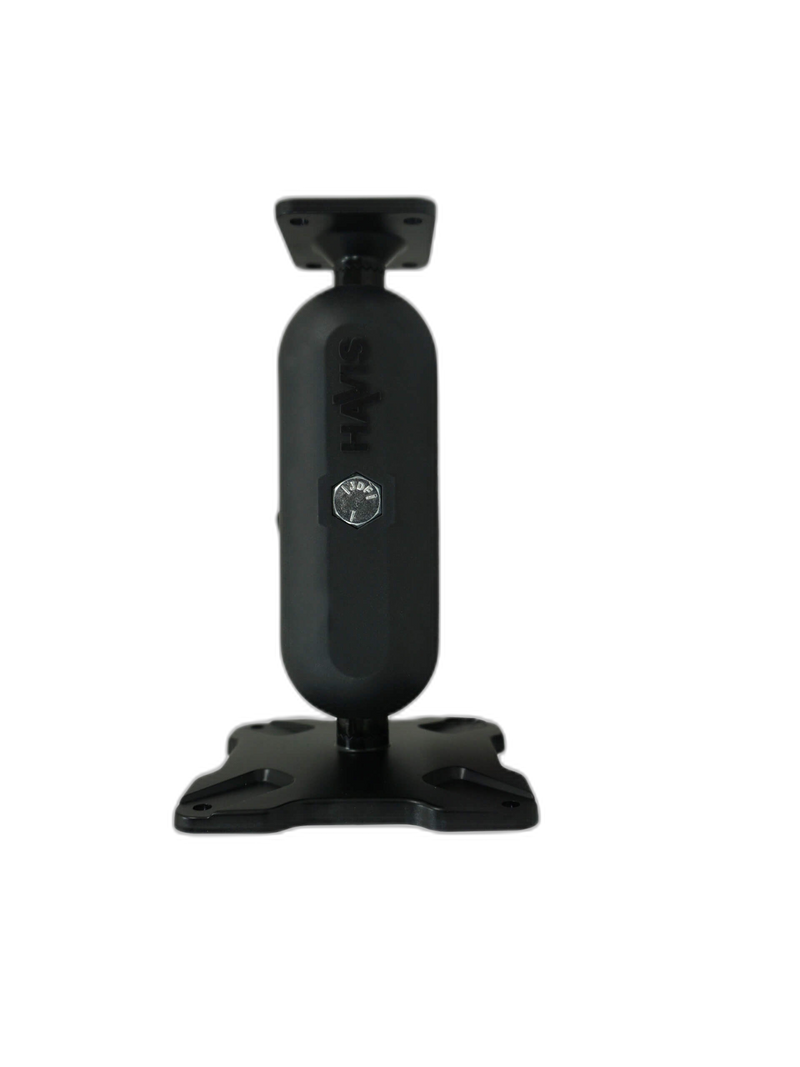 Dual Ball Mount with 1.50″ Knob-Style Standard Housing, One Standard AMPS Plate & One Standard VESA 75 Plate