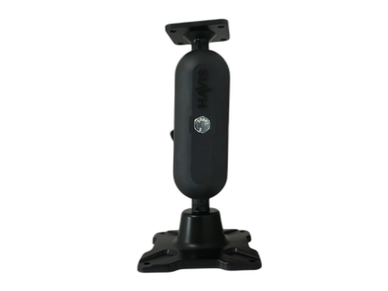 Dual Ball Mount with 1.50″ Knob-Style Standard Housing, One Standard AMPS Plate & One Long VESA 75 Plate