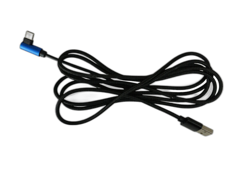 Right-angle USB-C cable for Brother PocketJet 8 Printer