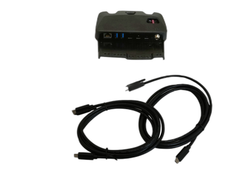 Rugged USB-C Port Replication Hub with USB-C to USB Cable