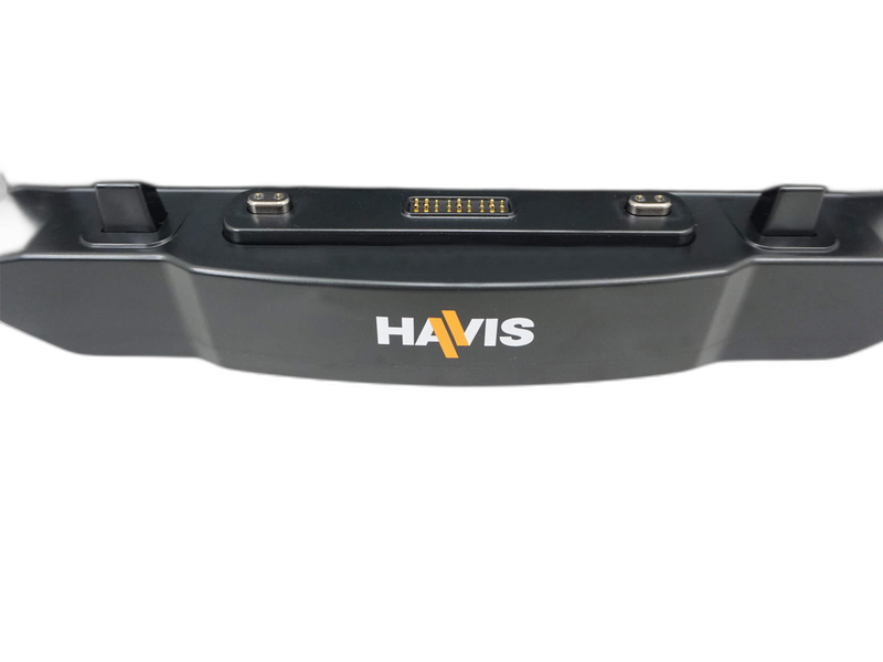Docking Station for Dell’s Pro Rugged 12 (7230) Tablet with Advanced Port Replication, Quad Pass-Thru Antenna Connection, & Havis Power Supply