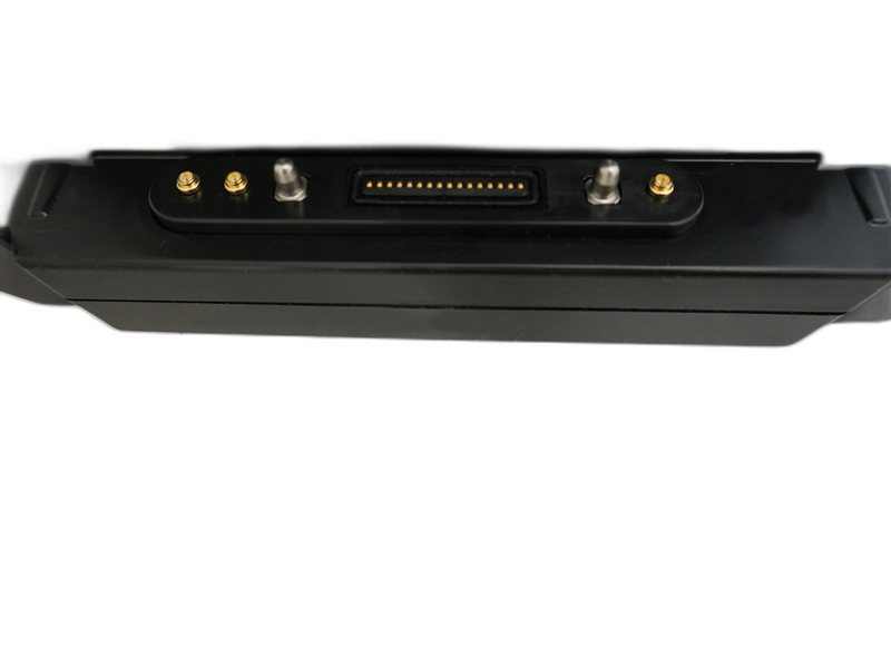 Docking Station for Getac ZX80 with Standard Port Replication, Triple Pass-Thru Antenna Connections, Internal Power Supply, & Cable
