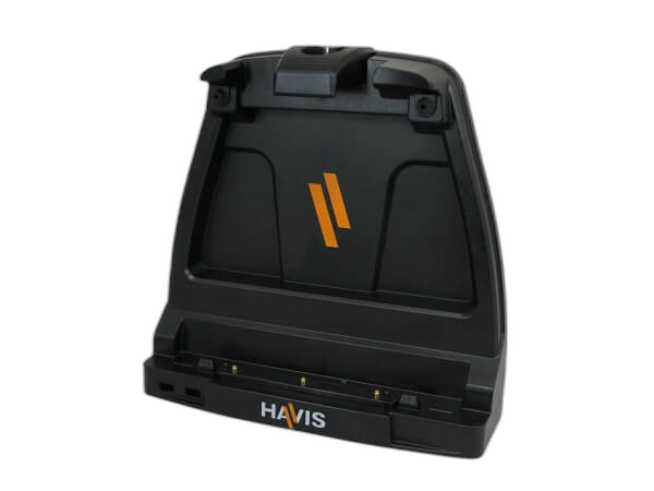 Cradle For Getac K120 Rugged Tablet With Triple Pass-Thru Antenna Connections, & DC-DC Power Supply with USB-C Output