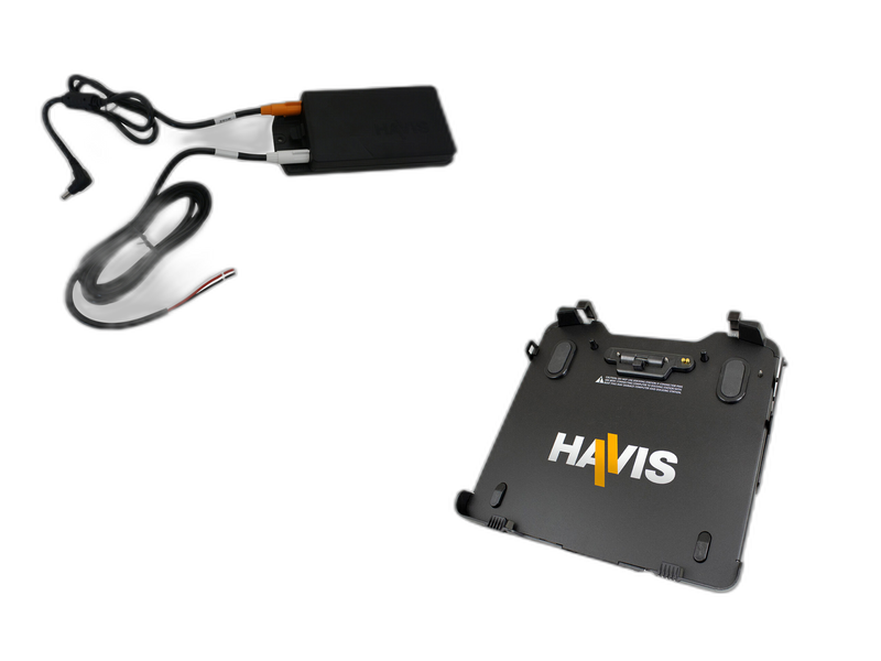 Docking Station For Panasonic TOUGHBOOK 33 2-In-1 Laptop With Advanced Port Replication & Dual Pass-Thru Antenna Connections With Havis Power Supply