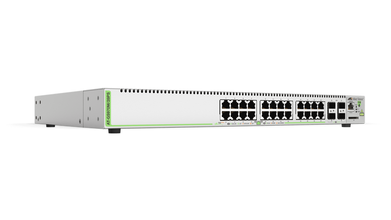 HV-GS970M/28PS-10 - 24 x Gigabit Ethernet PoE+ 370W (L)