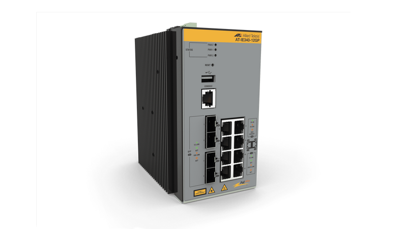 HV-IE340-12GP-980 - 8 x Gigabit Ethernet PoE+ Total 240W (8/8 PoE at/af) (L)
