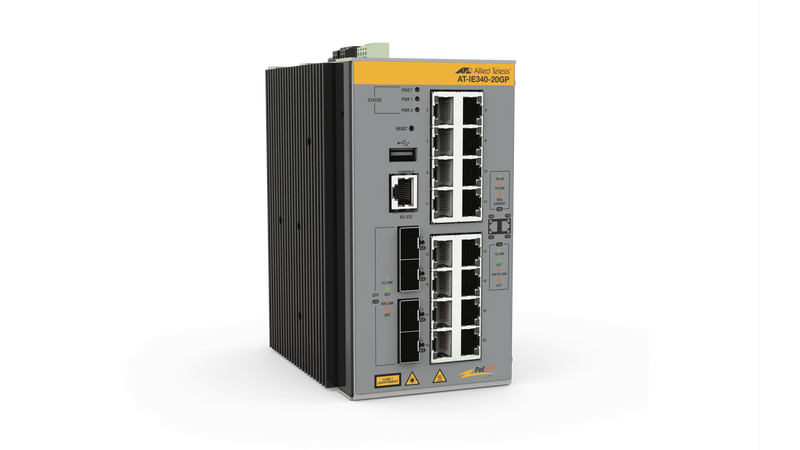 HV-IE340-20GP-980 - 16 x Gigabit Ethernet PoE+ Total 240W (16 PoE at/af) (L)