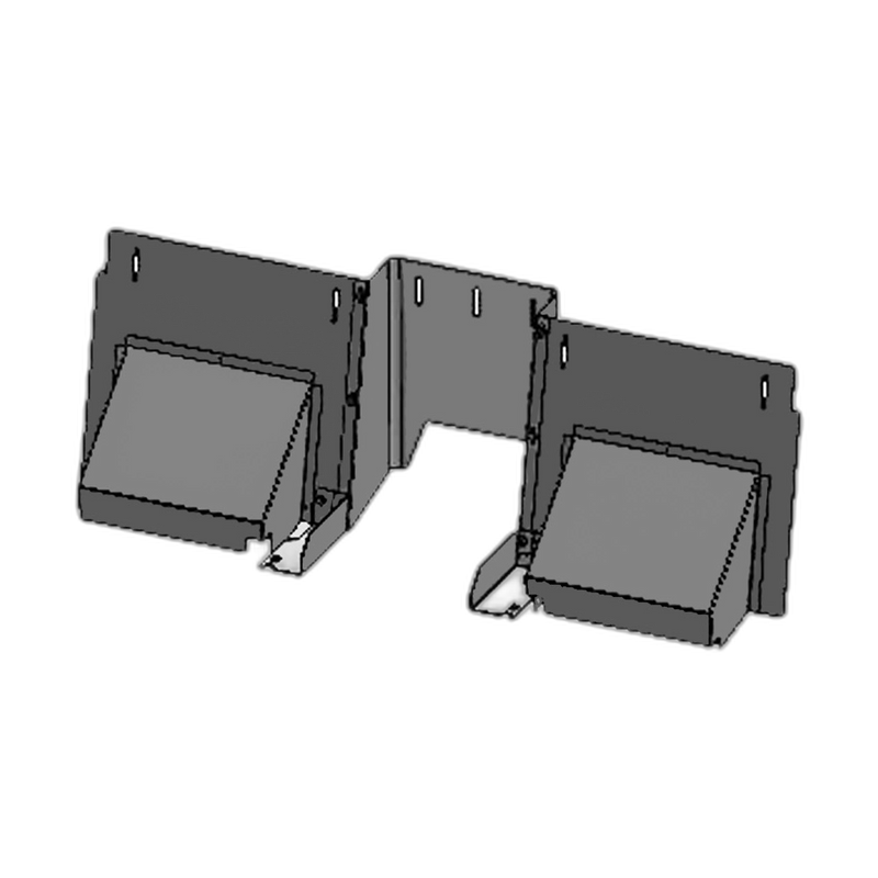 Ford Police Interceptor Driver Advantage Package Front Partition Kick Panels with Foot Pockets