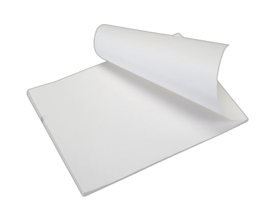 8.5in x 11in Letter Size White Premium Direct Thermal Paper, Fanfold (16 Stacks of 100 Sheets)