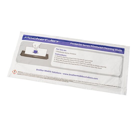 Printhead Cleaning Sheet, 8.5" Wide, 1 Pack, 15 Sheets