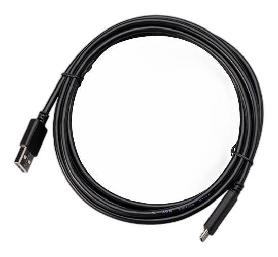 6ft USB Cable Type A to C for RuggedJet 3200, PocketJet and P-touch EDGE printers