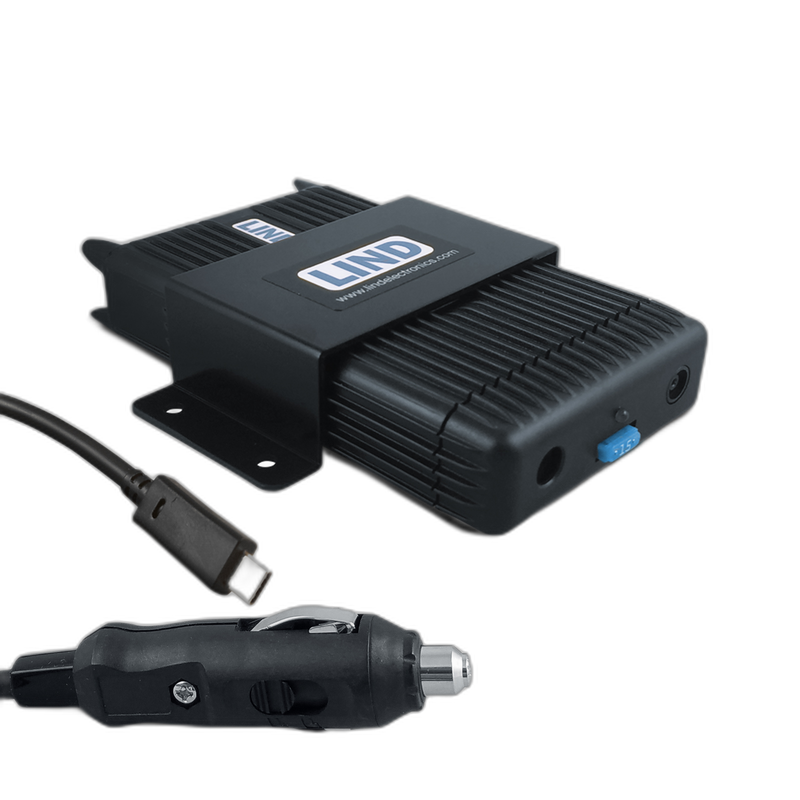 100W USBC Non-Isolated LIND DC Power Supply with a Straight USB-C Connector