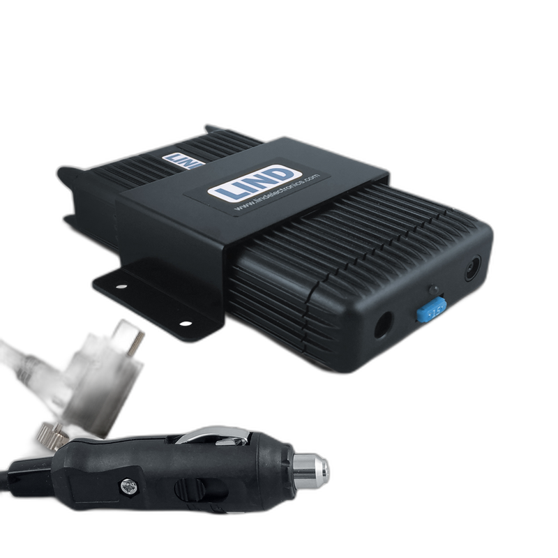 100W USBC Non-Isolated LIND DC Power Supply with a 90° Right Angle Locking Screw-Pin USB-C Connector