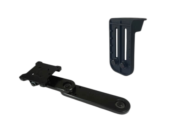 Swivel Arm Mount With Side Mount Bracket, 6″ Base, 3″ Extension