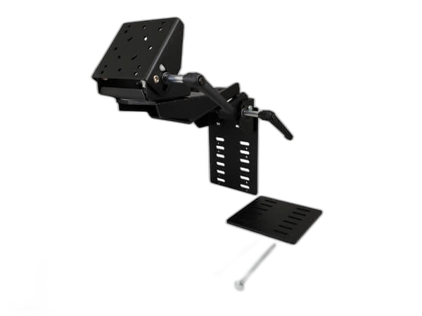 Heavy-Duty Forklift Clamp Mount With 5″ Extending Arm