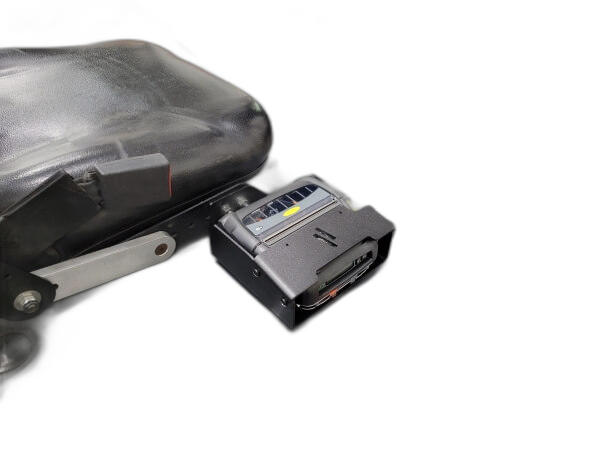 Forklift Under Seat Printer Mount for Zebra ZQ520 & ZQ521 Printer