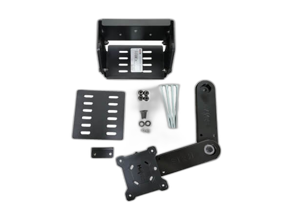 Forklift Pillar Mount & Swivel Arm For Keyboards With 6″ Base & 6″ Extension