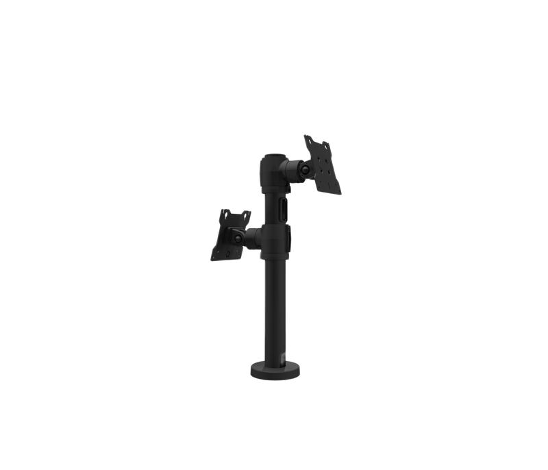 Dual Monitor Mount & 18″ Pole