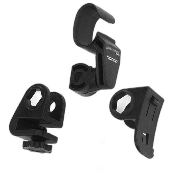 NS-HMC6: Multi-Angle Helmet Mount for Accessory Slot or Brim