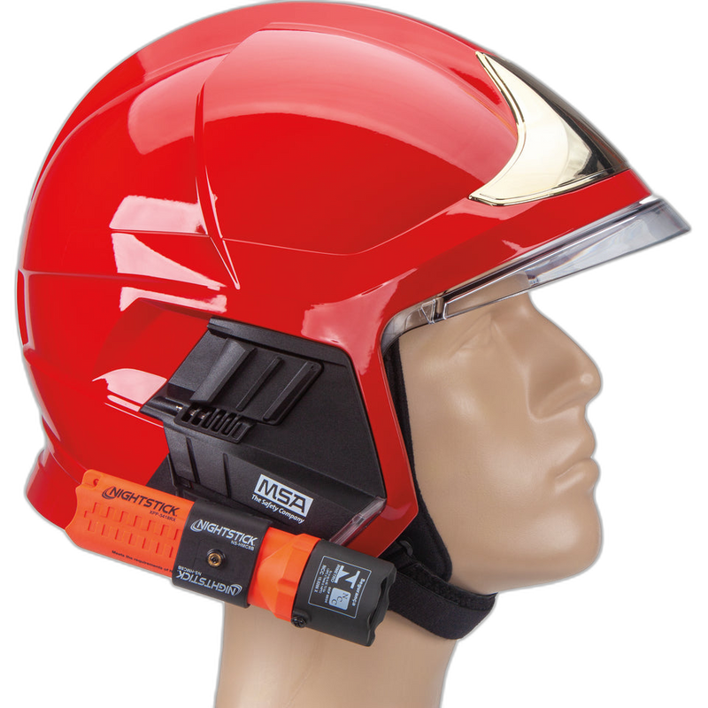 NS-HMC8B: Rotating Torch Mount for European MSA, Gallet, & Vallfirest Helmets