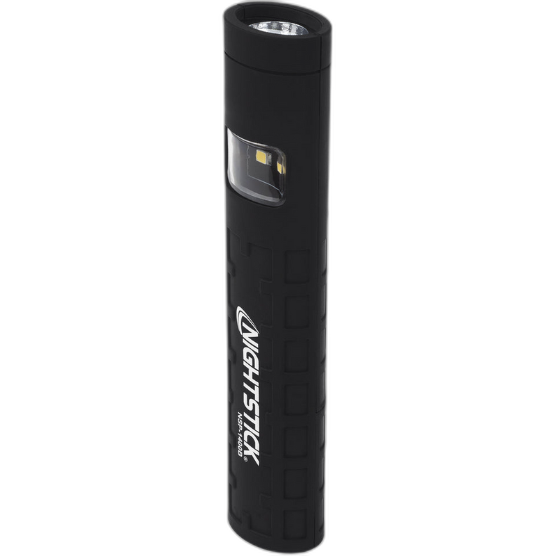NSP-1400B: Dual-Switch Dual-Light Flashlight - 2 AAA