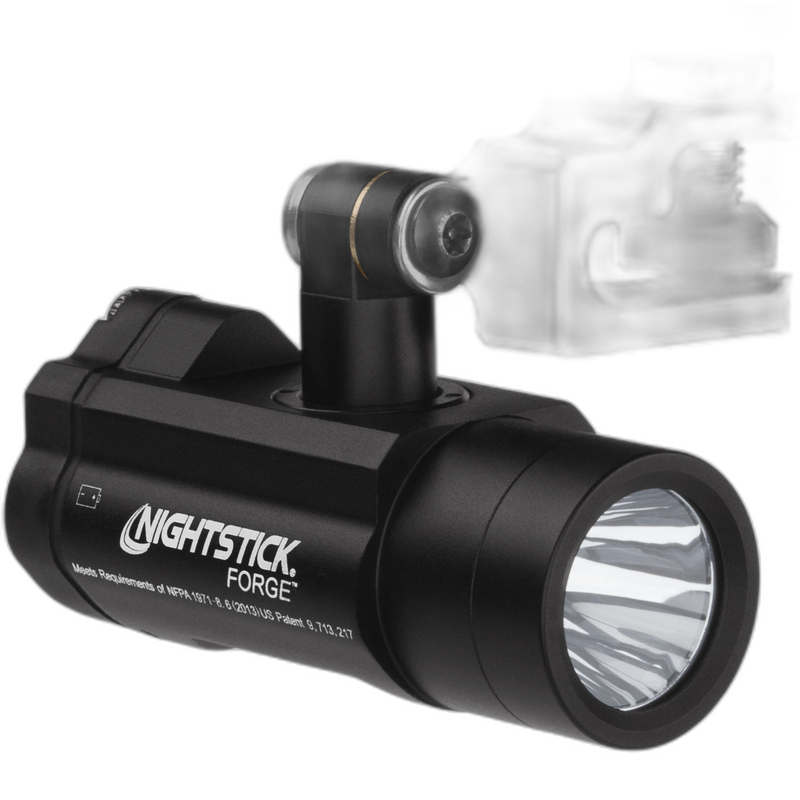 NSP-4640B:  FORGE® Helmet-Mounted Multi-Function Flashlight