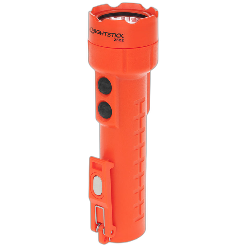 NSR-2522RM: Rechargeable Dual-Light Flashlight w/Dual Magnets
