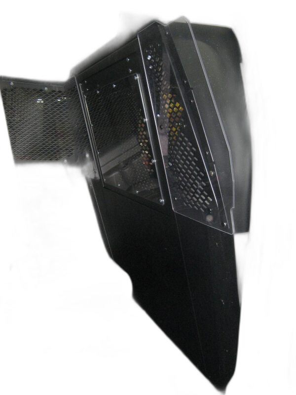Front Partition With Emergency Exit Hatch For Chevrolet Vans With Sliding Door