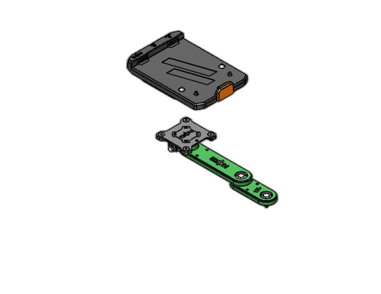 Package – Swivel Arm & Keyboard Mounts With 3″ Base, 6″ Extension