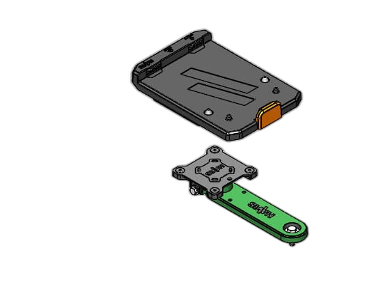 Package – Swivel Arm & Keyboard Mounts With 6″ Base