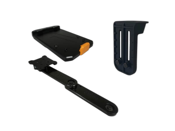 Package – Swivel Arm & Keyboard Mounts With Side Mount Bracket, 6″ Base, 6″ Extension