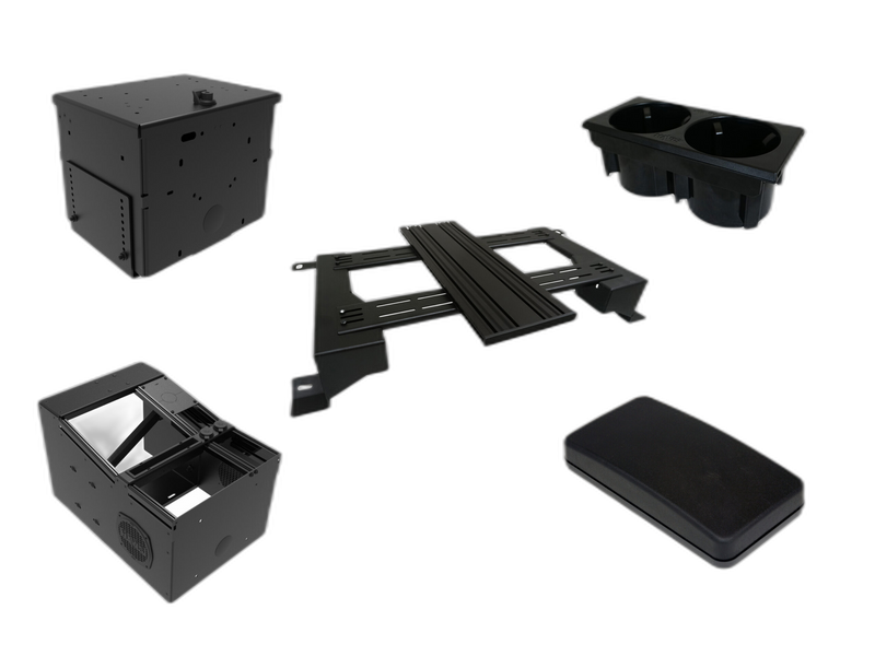 Work Truck Console Package for 2004-2025 Freightliner M2 106/112 with Bucket Seats
